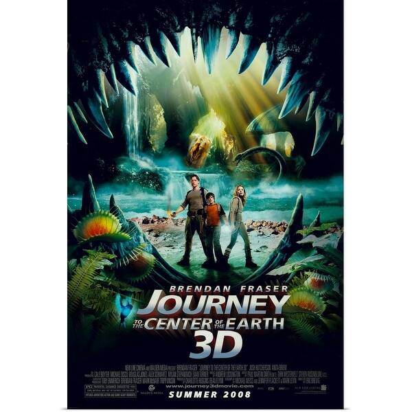 Shop Journey To The Center Of The Earth Movie Poster Poster