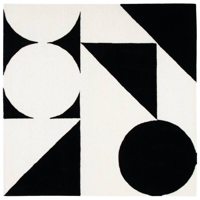 SAFAVIEH Handmade Rodeo Drive Rhianna Mid-Century Modern Wool Rug