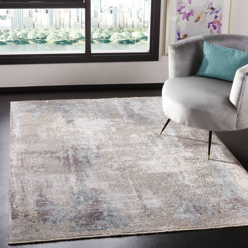 SAFAVIEH Dream Nollag Modern Abstract Viscose Rug