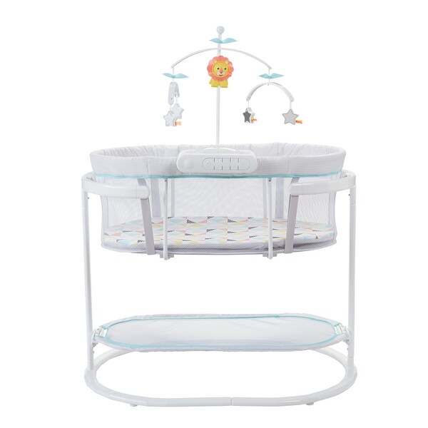 Fisher price soothing motions bassinet dimensions discount