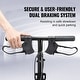 preview thumbnail 6 of 12, Folding Knee Scooter Leg Recovery Scooter for Broken Ankle Foot Injuries