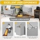 preview thumbnail 6 of 6, 80 QT Gray Detachable Outdoor Cooler Cart - 80QT