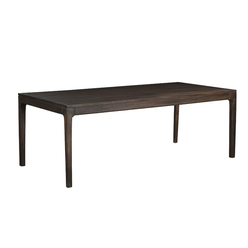 Sarah Contemporary Mango Wood Dining Table by Sevita - 84"L x 40"W x 30"H