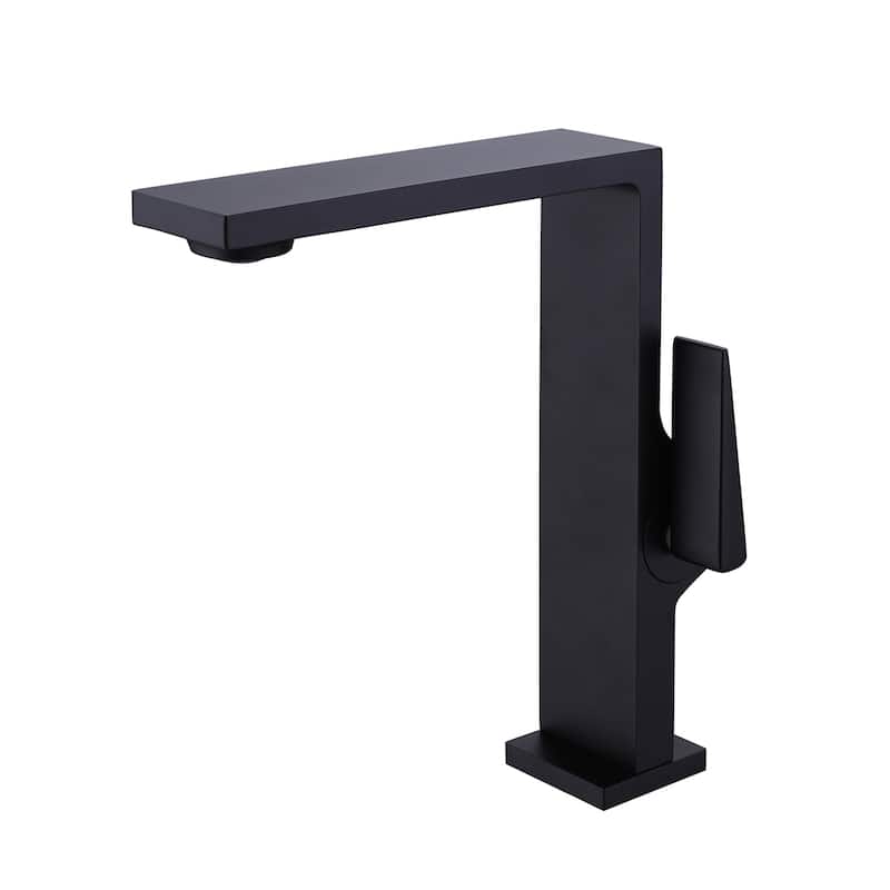 Single-Handle Deck Mounted Bathroom Faucet