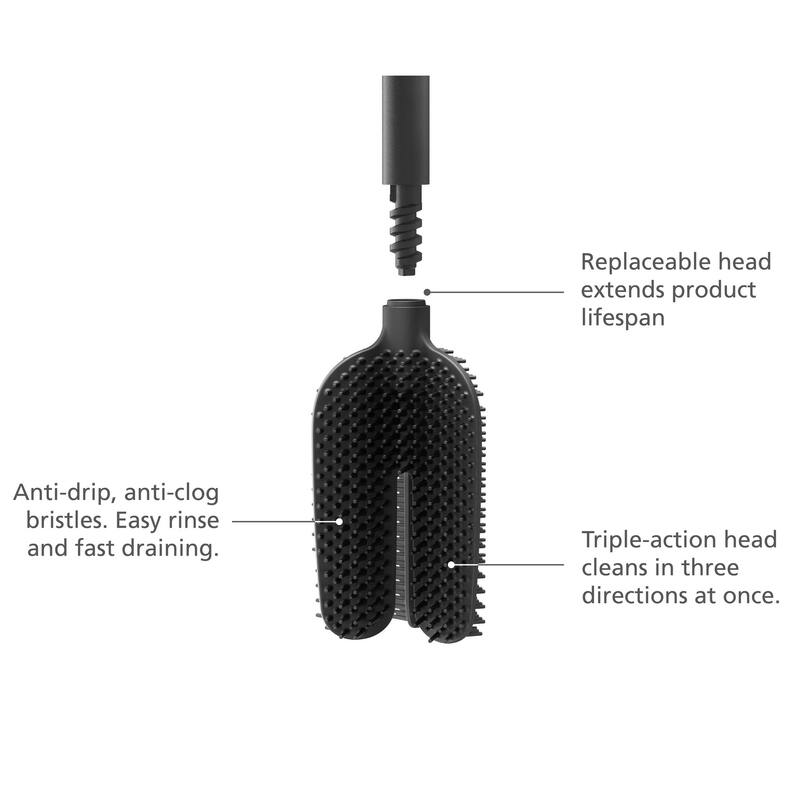 Joseph Joseph Flex 360 Toilet Brush with Holder