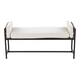 Option Cream Fabric/Grey Wood
