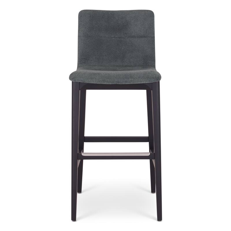 Modern Brazilian - Godan Stool - Jackpot Teal, Ebano - Bar Height