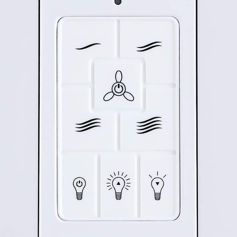 Westinghouse Lighting Four Speed Ceiling Fan and LED Light Wall Control