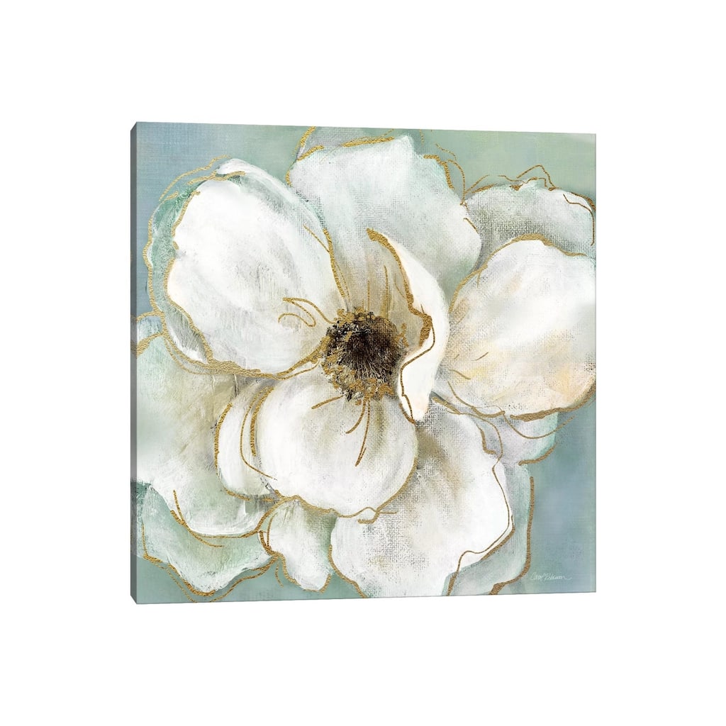 iCanvas "Soft Teal Splendor II" by Carol Robinson Canvas Print
