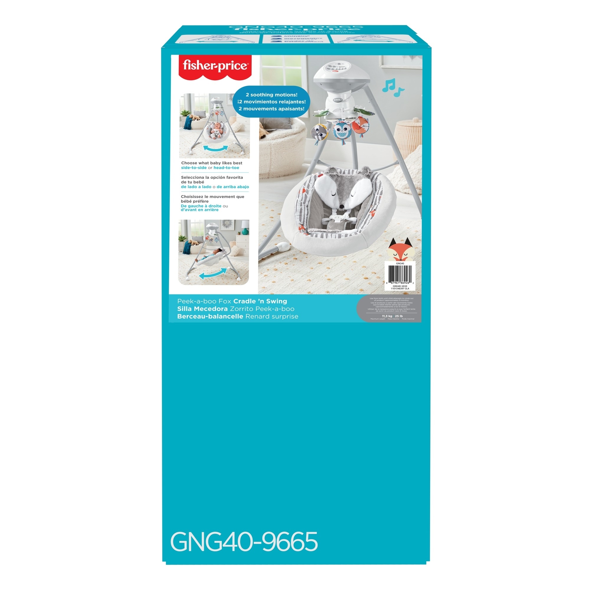 fisher price fox swing