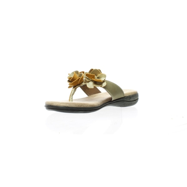 lifestride gold sandals