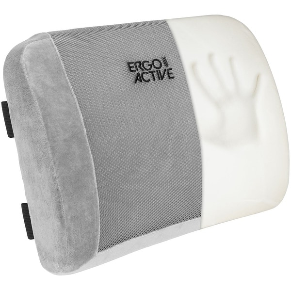 slide 2 of 9, Mount-It! Lumbar Support Back Pillow Office Chair