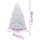 preview thumbnail 39 of 63, vidaXL Christmas Tree Outdoor Artificial Hinged Christmas Tree with Stand