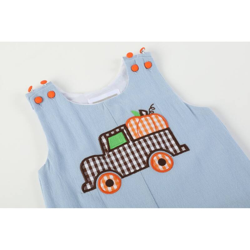 Blue Pumpkin Truck Overalls