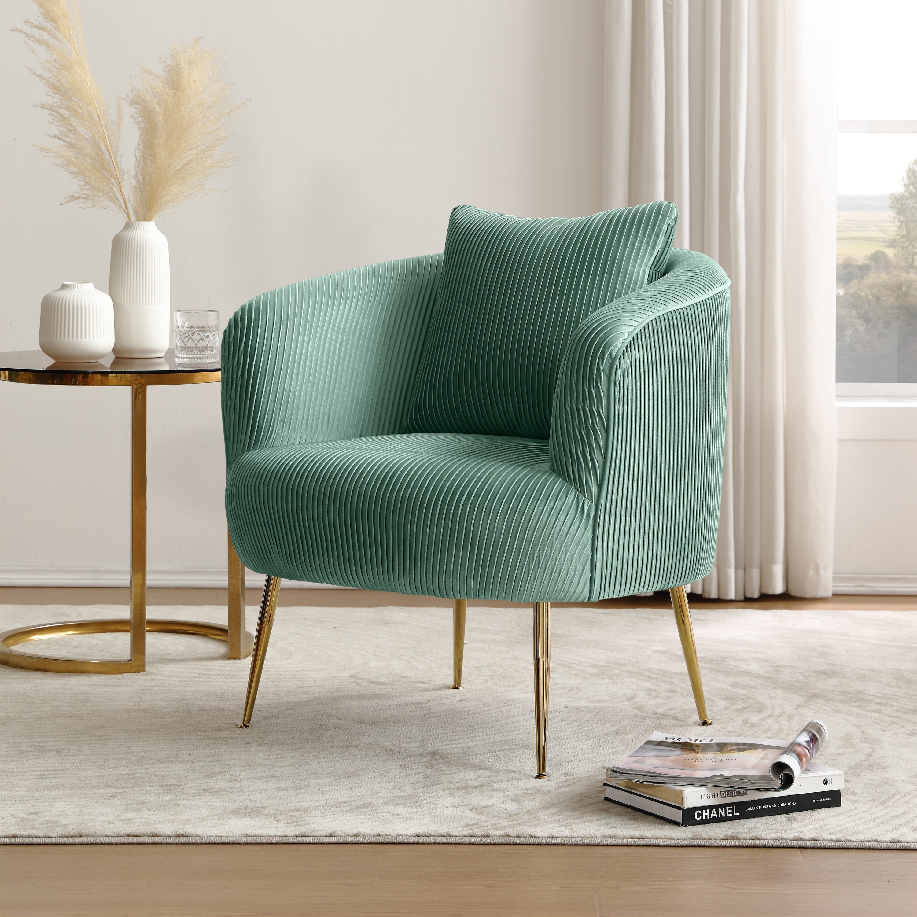 Hudson deals barrel chair