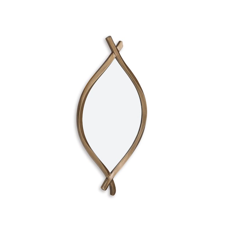 Signature Design by Ashley Bartner Gold Accent Mirror - 18.11" W x 1.25" D x 36.02" H
