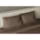 King Size Luxury Comfort 1800 Series 4-piece Bed Sheet Set - Brown
