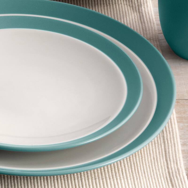 Noritake Colorwave Set Of 4 Curve Salad Plates, 8-1/2"