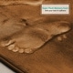 preview thumbnail 105 of 153, Empyrean Ultra Soft Plush Bathroom Rug - Non-Slip, Velvet, Memory Foam Bath Mat - Set of 2