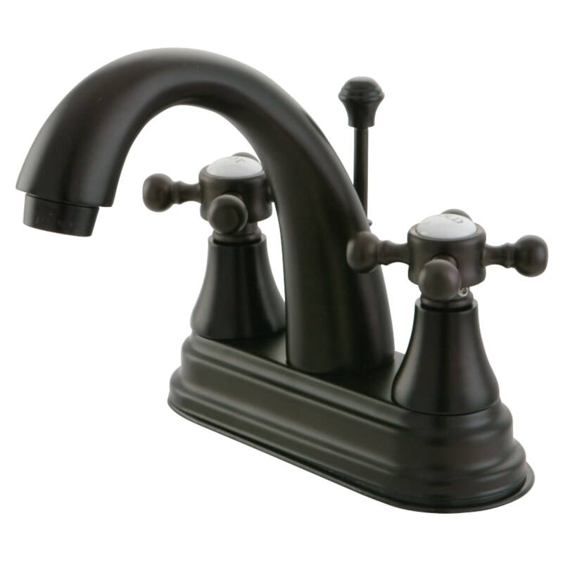 Kingston Brass English Vintage Centerset Bathroom Faucet with Brass - Oil Rubbed Bronze