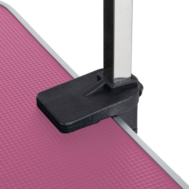 46" Folding Dog Pet Grooming Table Stainless Steel Frame Rubber Mat on Board with Adjustable Arm pet dog Cat Grooming Table