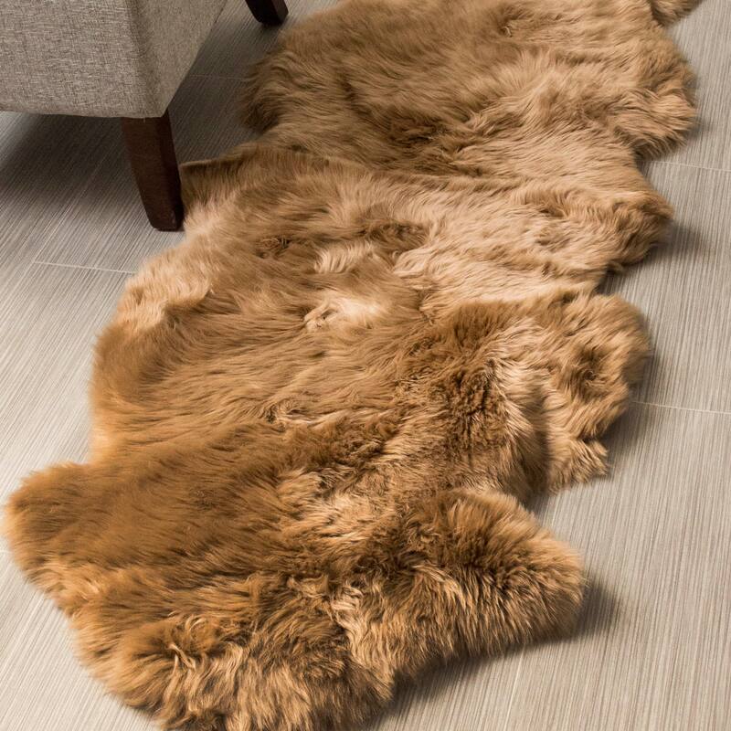 Silver Orchid Nansen Genuine Soft Australian Sheepskin Rug