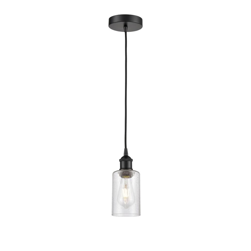 Innovations Lighting Clymer - 1 Light 4" Cord Hung Mini Pendant