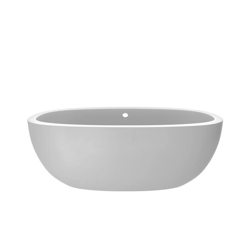 Native Trails Avalon 62" NativeStone Free Standing Bath Tub with