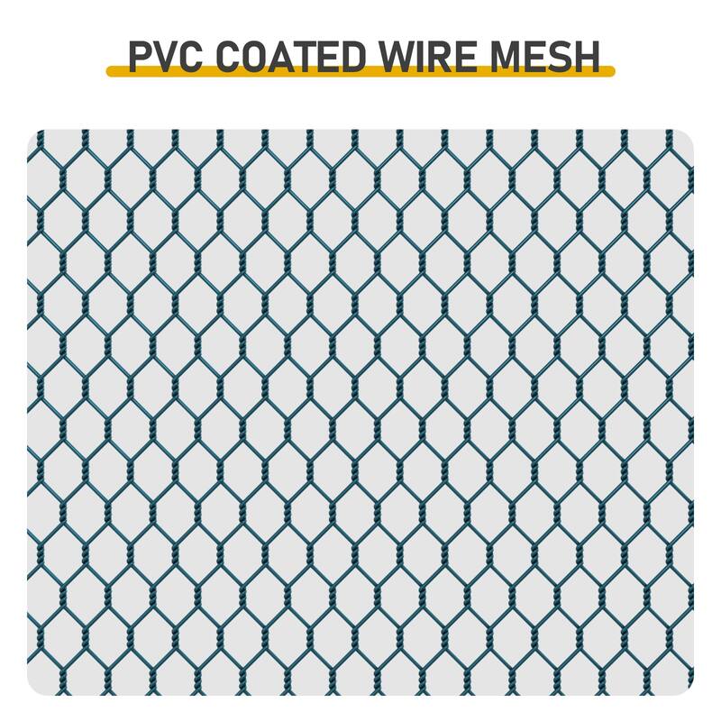 13x10 ft Metal Chicken Coop with Walk-In Run and Waterproof Cover