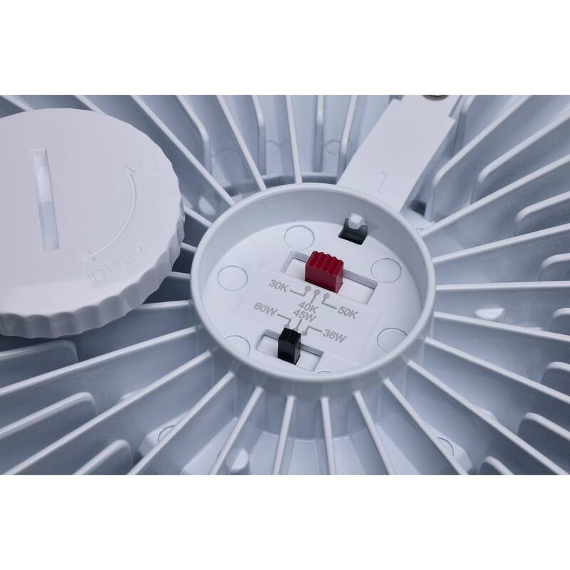 60/45/36W LED HID Replacement 3K/4K/5K CCT Ballast Bypass Extended Mogul Base 120-277 - White