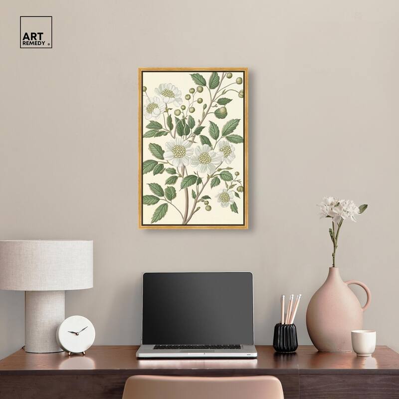 White Cherokee IV Canvas by Art Remedy