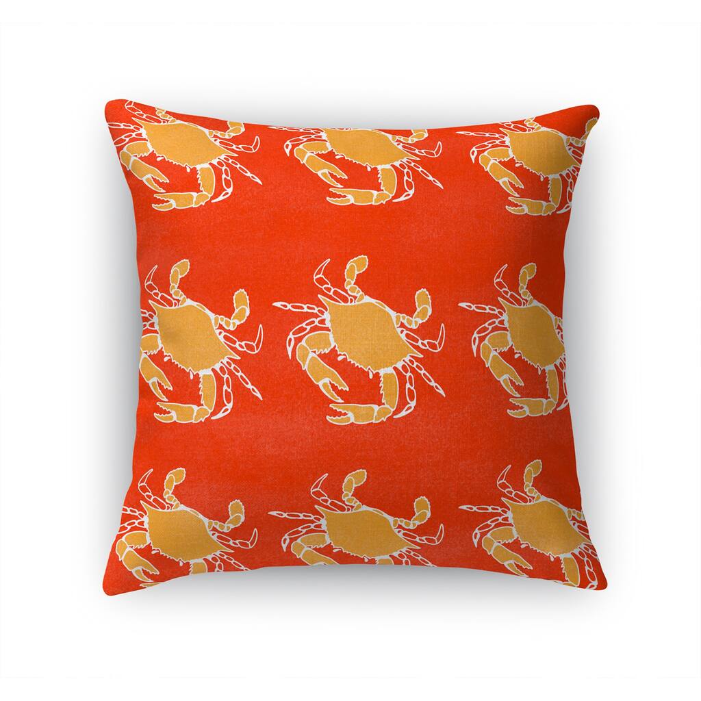 I'M CRABBY ORANGE Accent Pillow by Kavka Designs