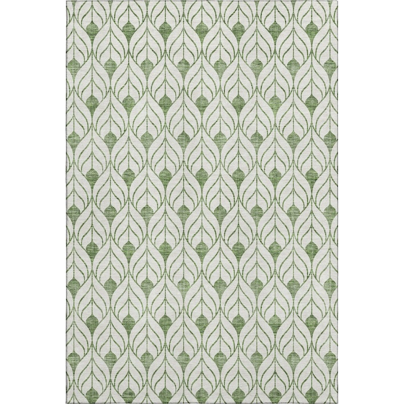 Premium Washable Super Soft Modern Teardrop Mayfield Rug