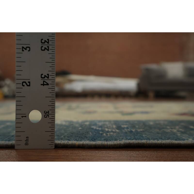 Hand Knotted Oriental 100% Wool Carpet Transitional Floral Beige & Ivories Anatolian Area Rug - 6' 4'' X 3' 6''