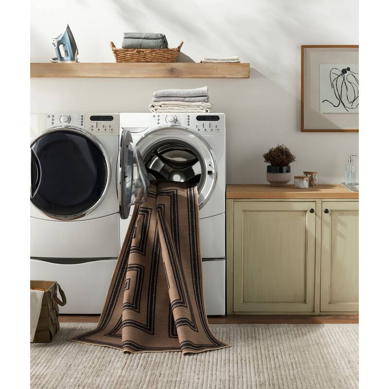 Boudreaux Bohemian & Eclectic Machine Washable Area Rug