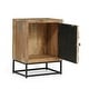 preview thumbnail 5 of 11, Orem Boho Wooden Night Stand by Christopher Knight Home