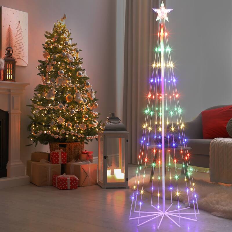 LED Outdoor Christmas Tree - 6FT-Plug-in