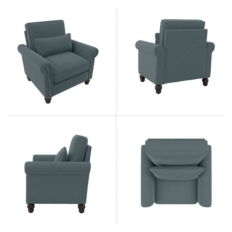 Coventry Accent Chair with Arms by Bush Furniture