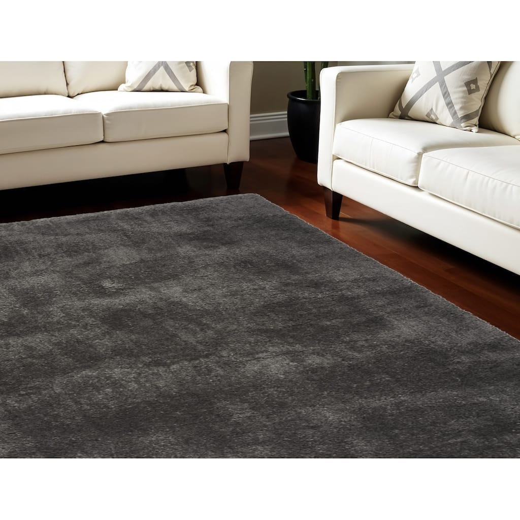 Power Loomed Stain Resistant Soft Area Rug - 110' X '79' X '1.58