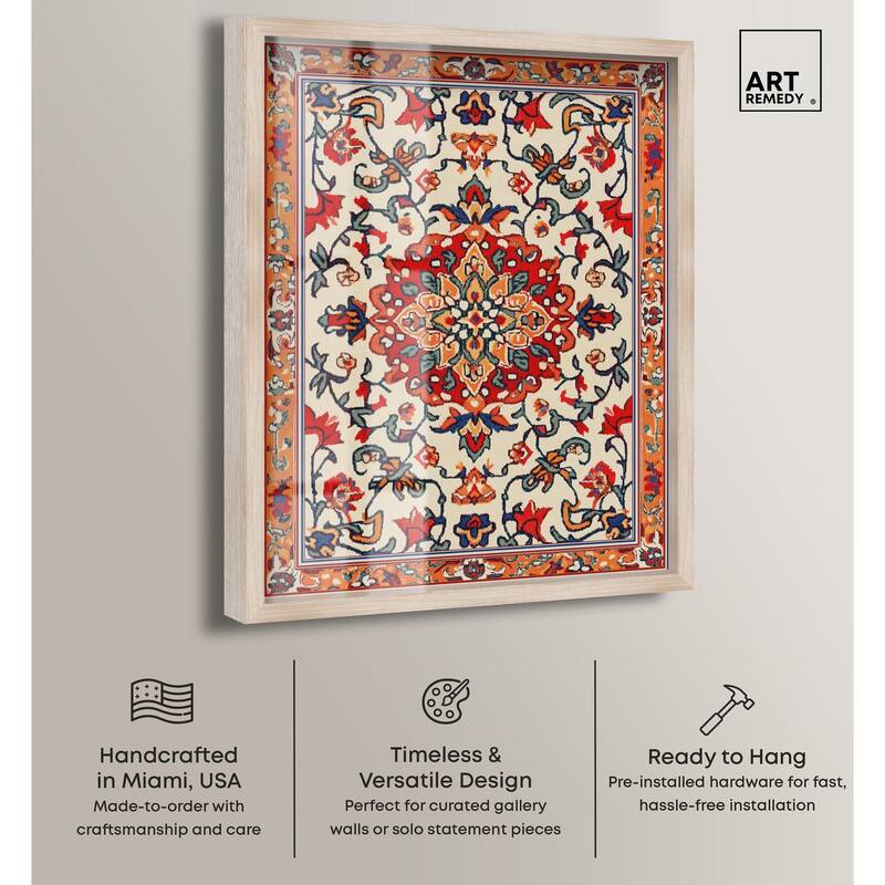 Morrocan Garden II Shadowbox by Art Remedy