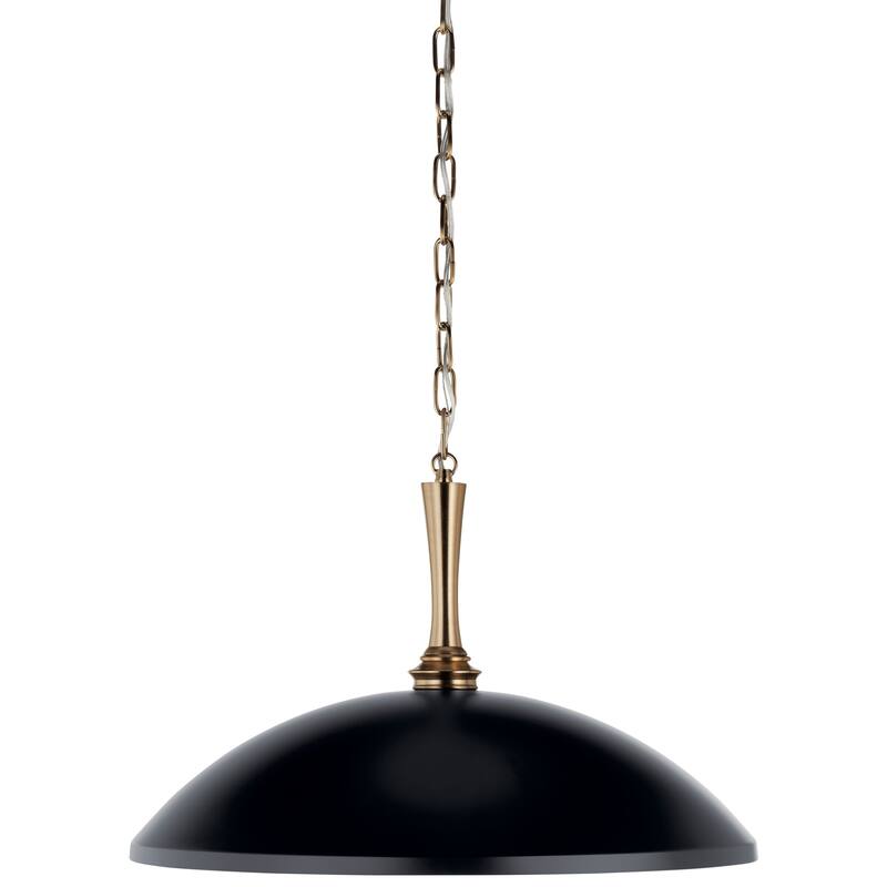 Delarosa 20.25 in. 1-Light Oversized Pendant Light