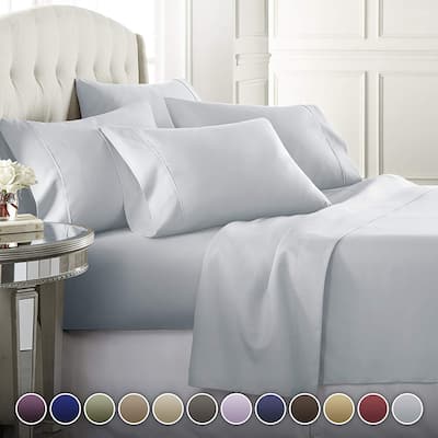 6-piece Hotel Luxury Soft 1800 Series Premium Bed Sheets Set