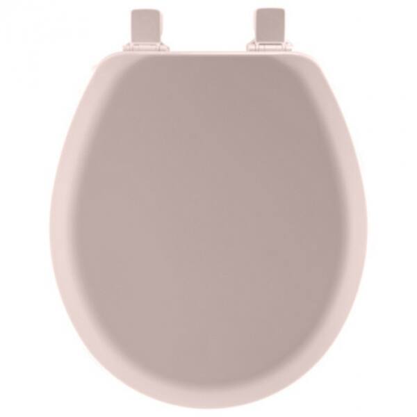 Mayfair 41EC023 Round Molded Wood Toilet Seat w/ EasyClean Hinges
