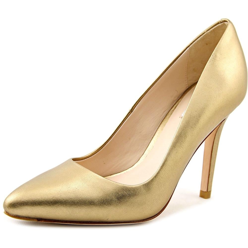 cole haan gold heels