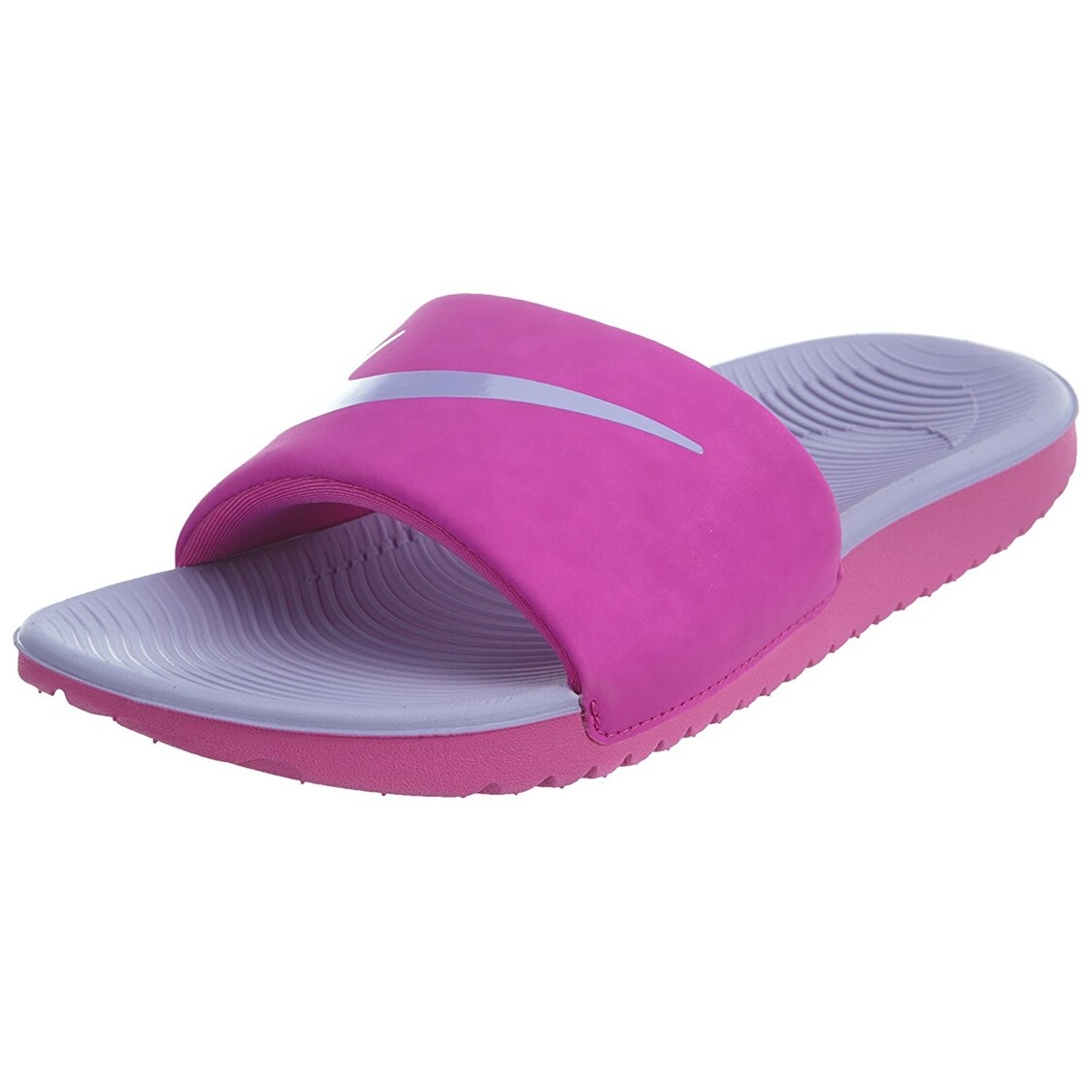 nike kawa slide youth pink