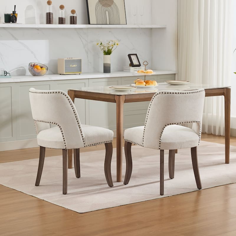 Modern Farmhouse Dinner Chair,Set of 2