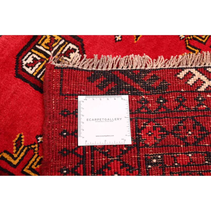 ECARPETGALLERY Hand-knotted Khal Mohammadi Red Wool Rug - 8'2 x 10'9