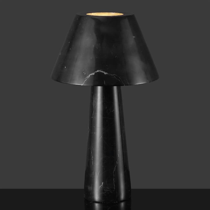 SAFAVIEH Couture Henrik Marble Table Lamp - 12"W x 12"D x 19"H