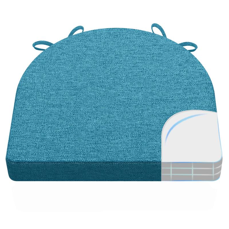 AAAAAcessories 17 in. X 16 in.Indoor Strap Non-slip Chair Cushion for Multi-scenario Setups (2 Pack) - N/A