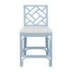 preview thumbnail 20 of 67, Natural Rattan Handmade Chippendale Cushioned Bar Stool by East at Main